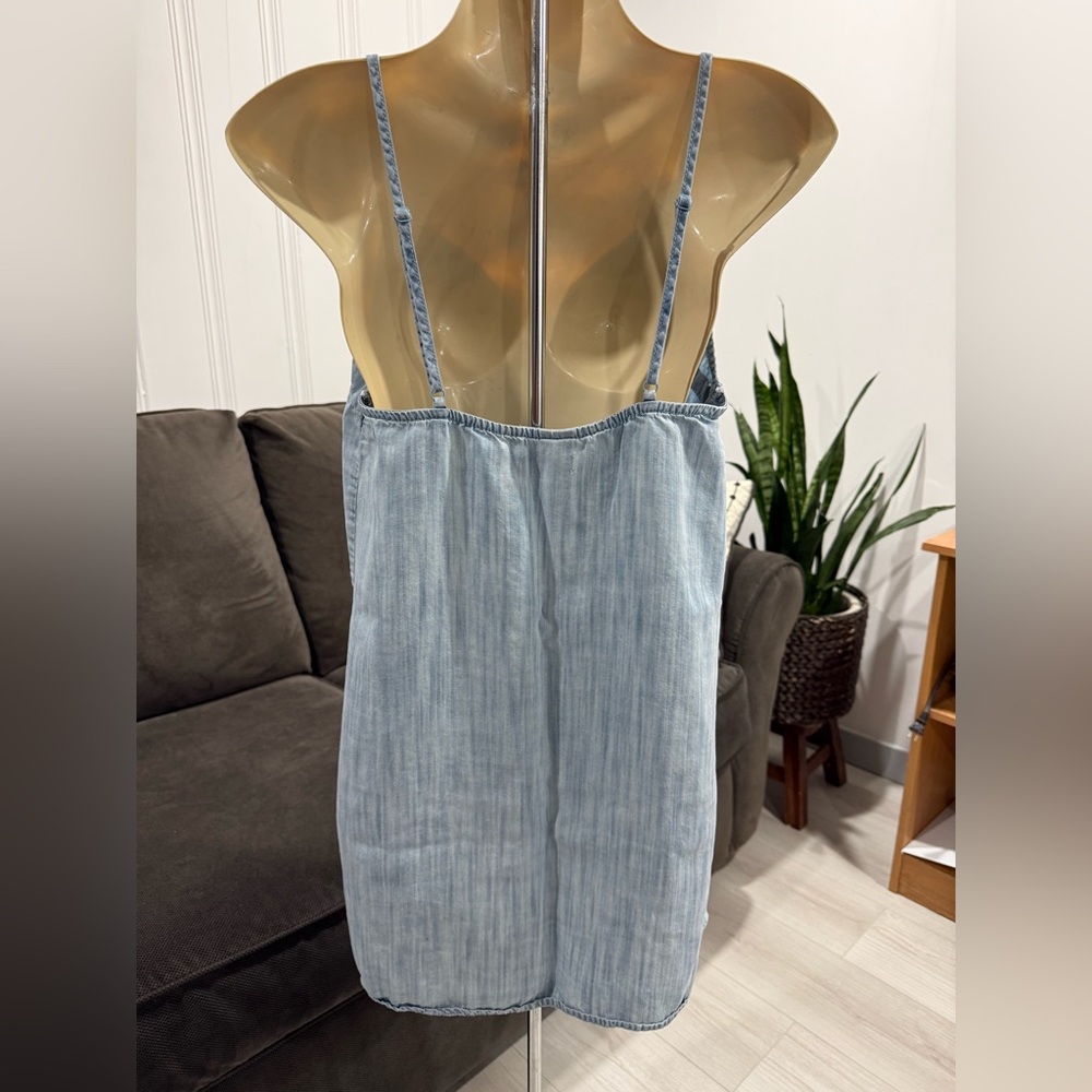 TNA Light Blue Denim summer dress - Picture 4 of 9